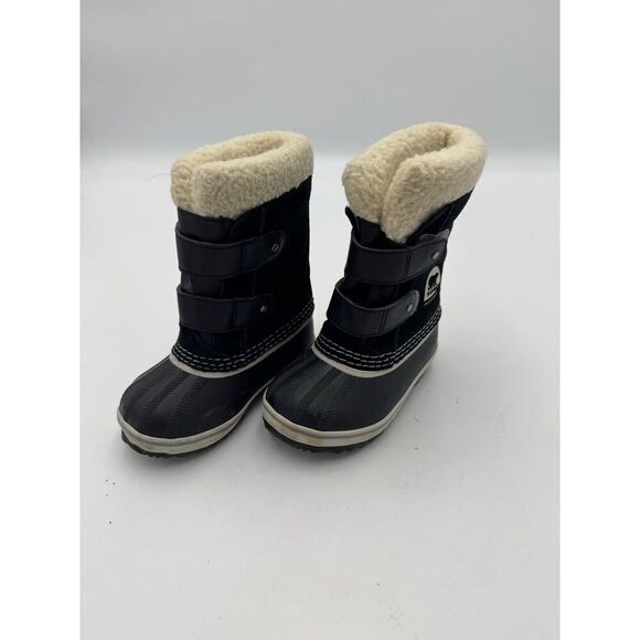 Sorel Kids Snow Boots Size 8 Winter Waterproof - Picture 2 of 5